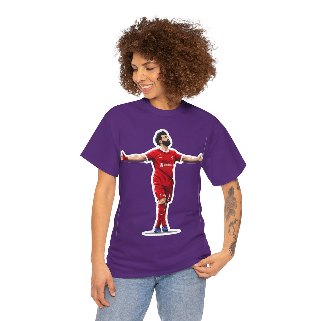Mo Salah Celebration Tee — Liverpool Graphic T-Shirt