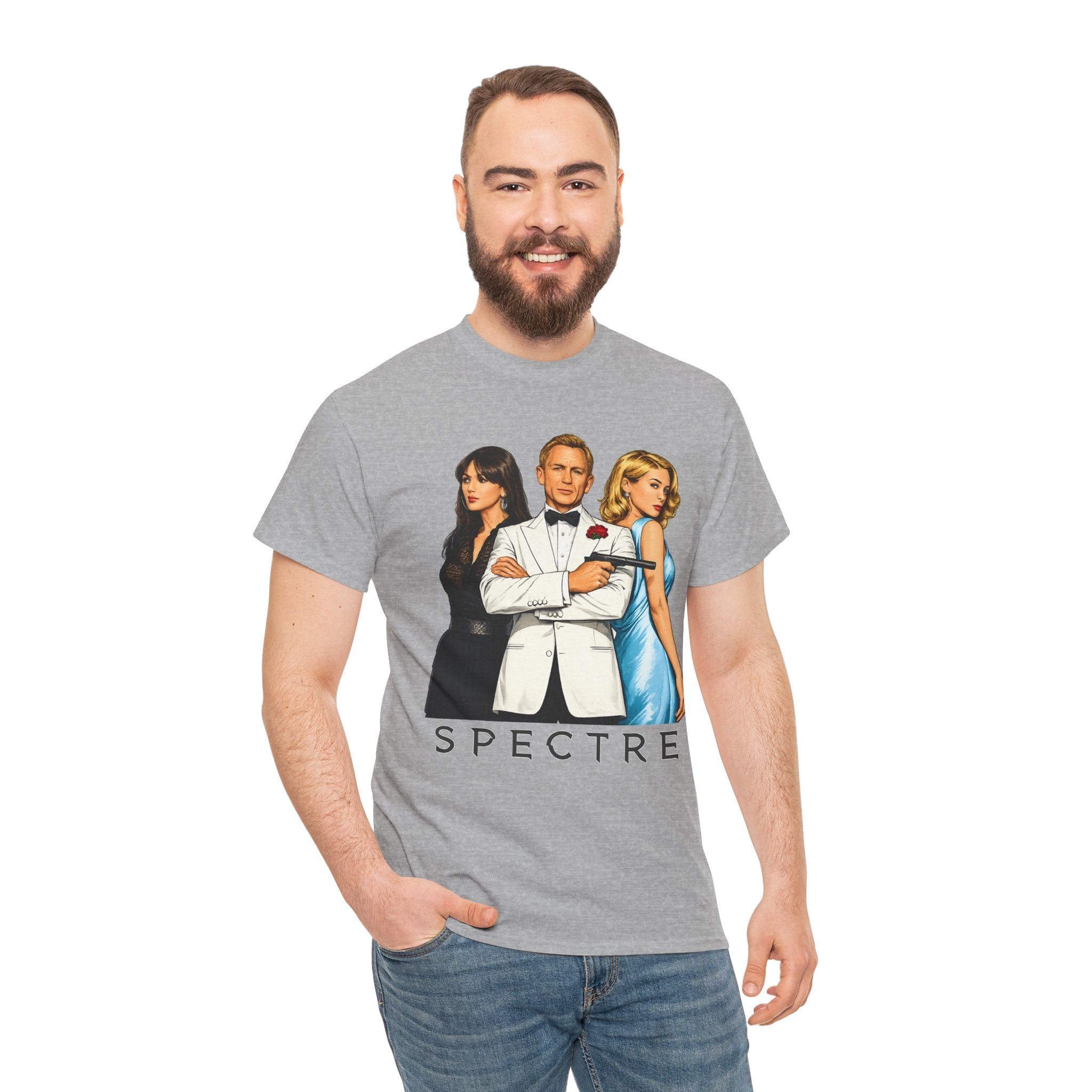 James Bond Spectre Movie Poster Tee — Retro James Bond Style Graphic T-Shirt