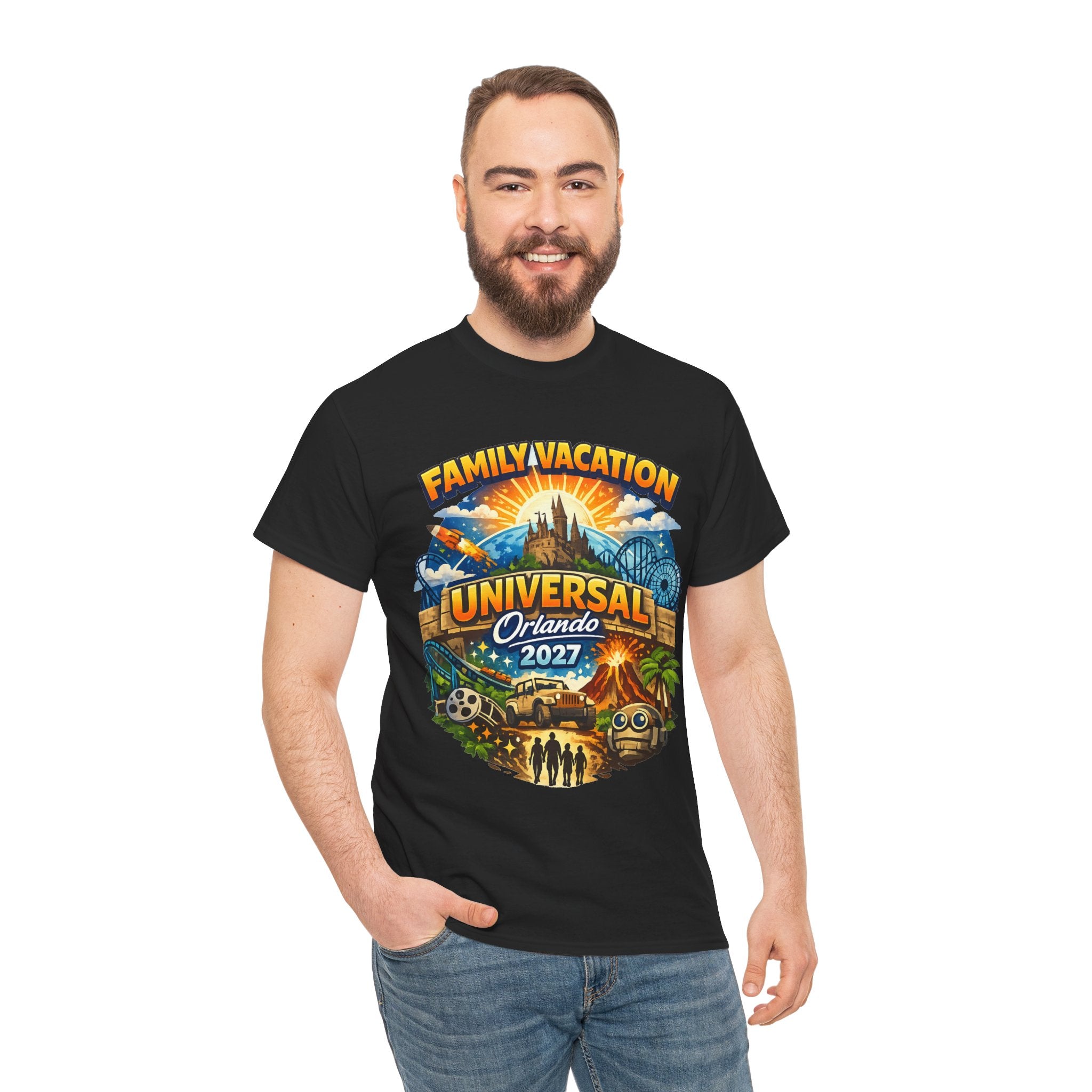 Universal Orlando 2027 Family Vacation T-Shirt