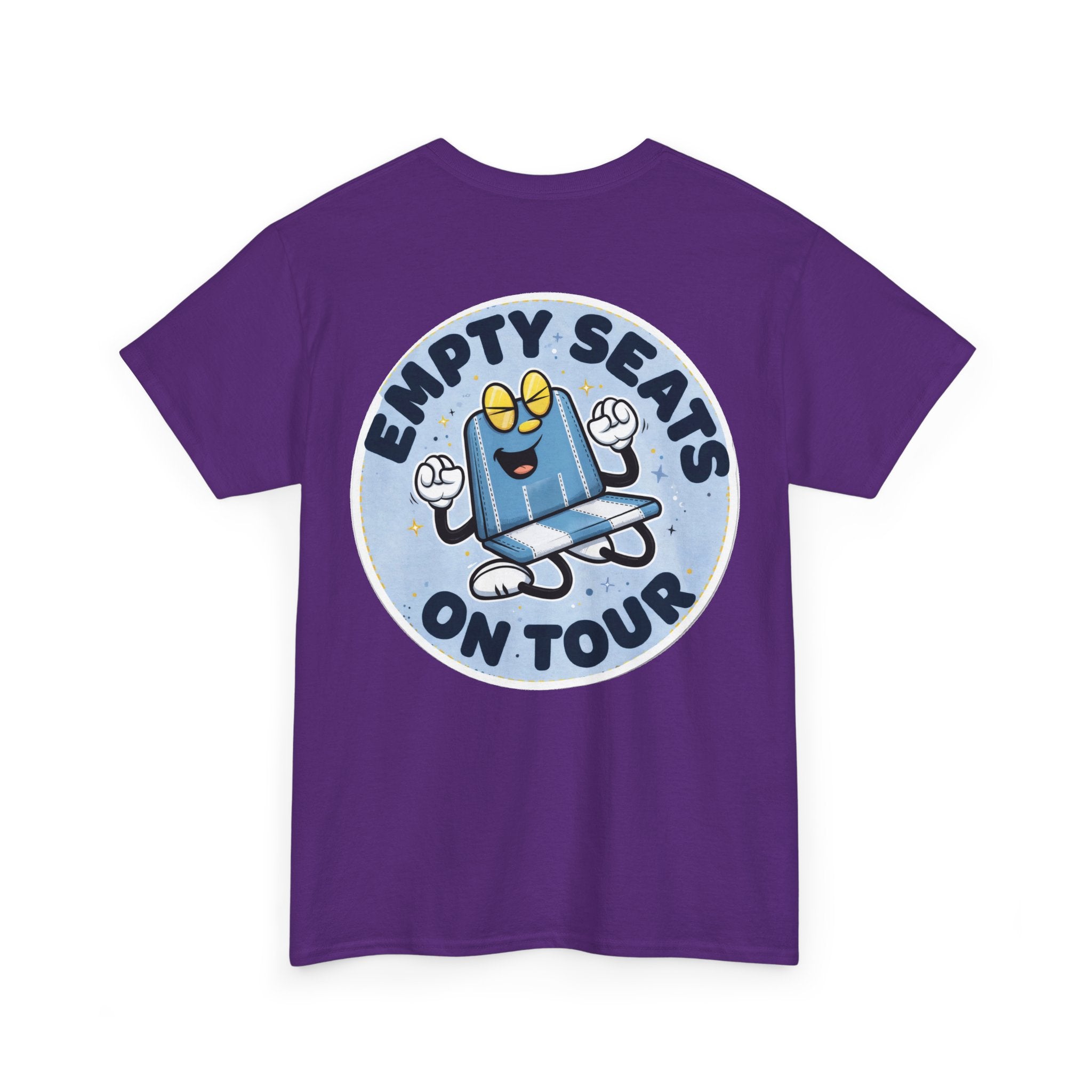 Manchester City T-Shirt — 'Empty Blue Seats On Tour' Retro Skate Graphic Tee