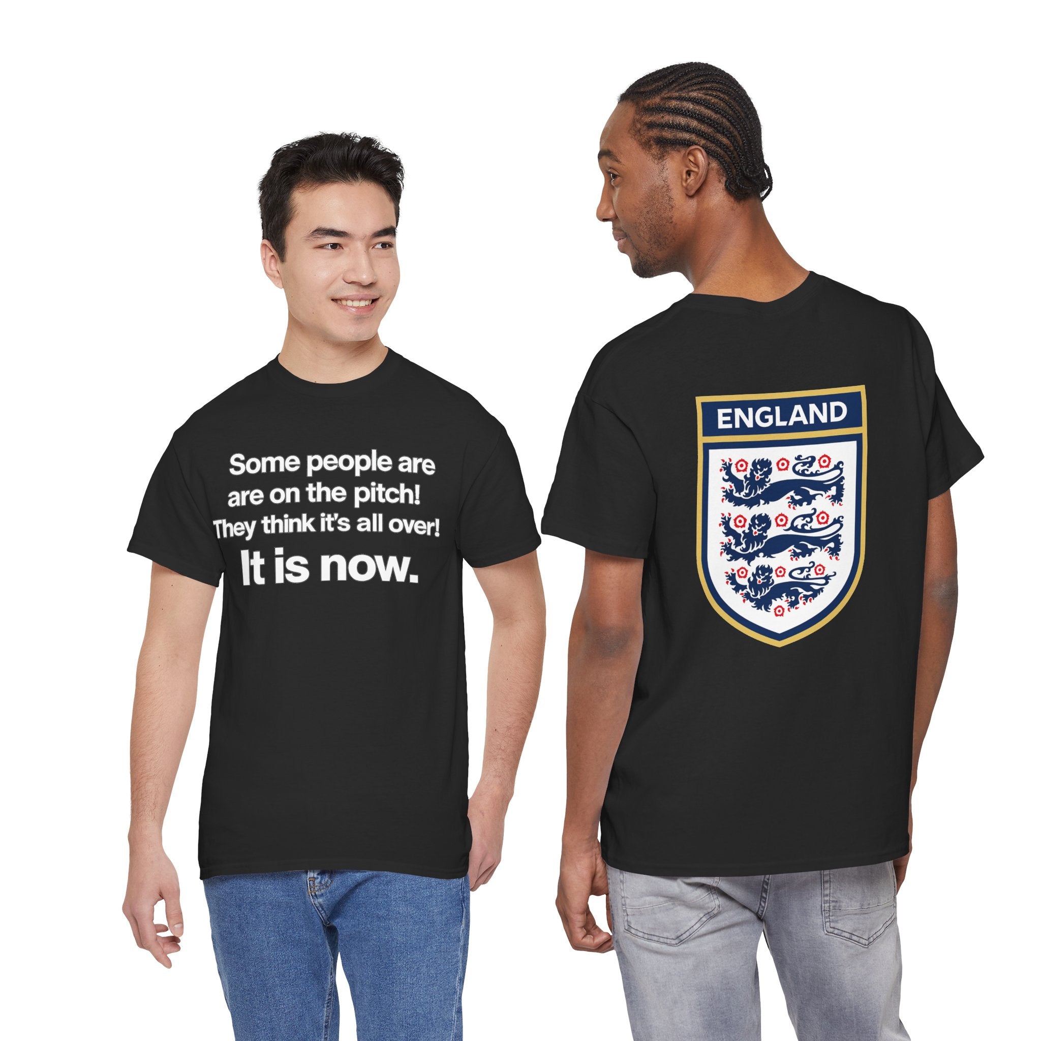 Some people are on the pitch - England 1966 T-Shirt — Bold Motivational Quote Tee