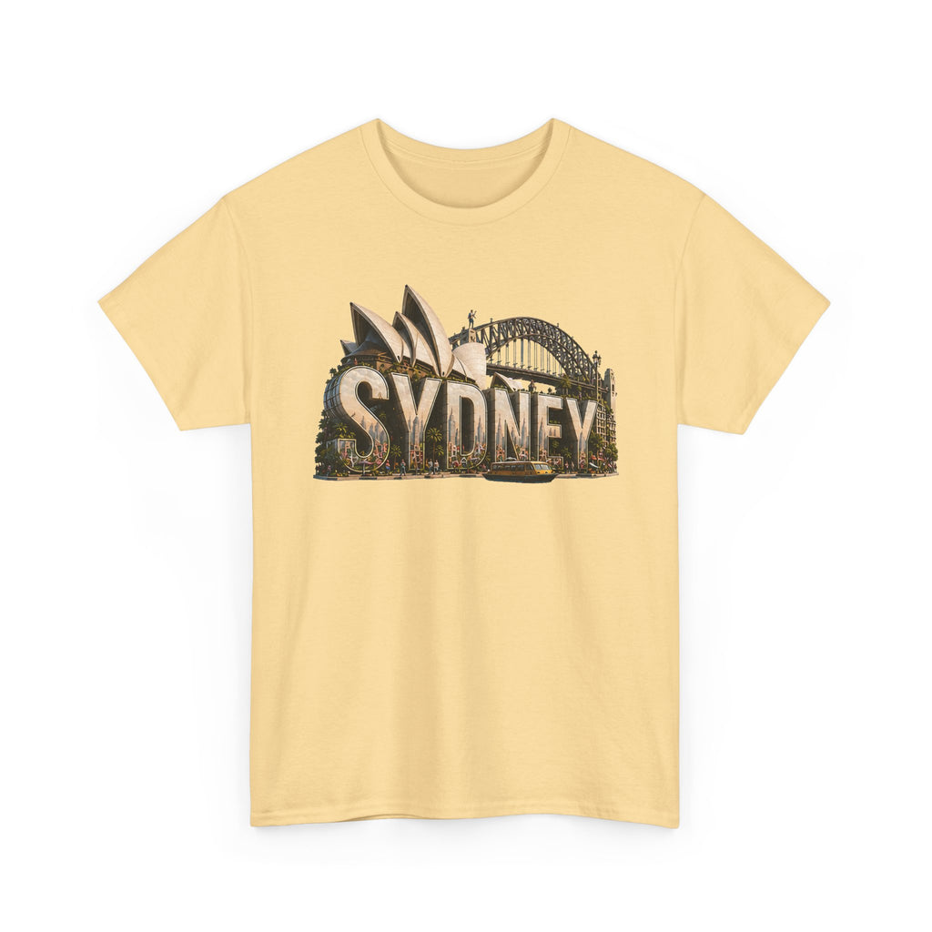 Sydney Landmark T‑Shirt — Vintage Sydney Opera House & Harbour Bridge Tee