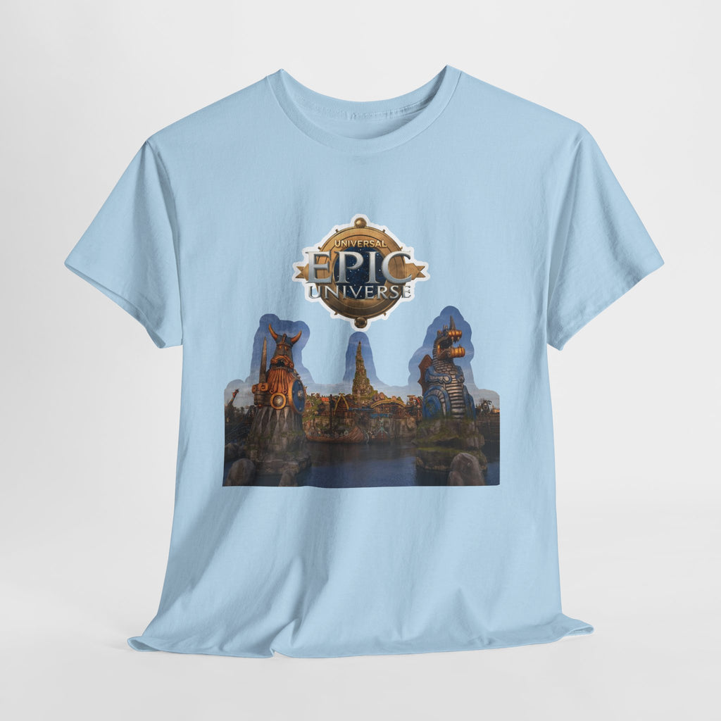 Epic Universe Theme Park T‑Shirt — Iconic Entrance Graphic Tee