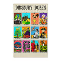 Didsbury Dozen Waffle Tea Towel — Vintage Lottery Card Kitchen Towel