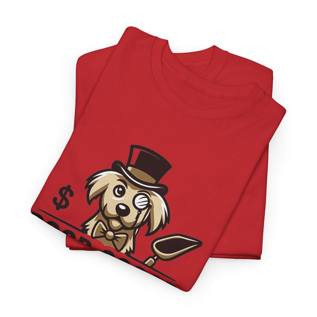 Poop Scoop Millionaire T-Shirt — Funny Dog Poop Scooping Tee