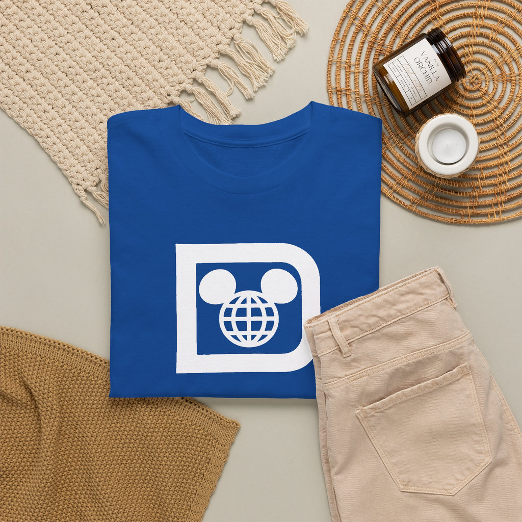 Retro Disney "D" Inspired Unisex Heavy Cotton Tee