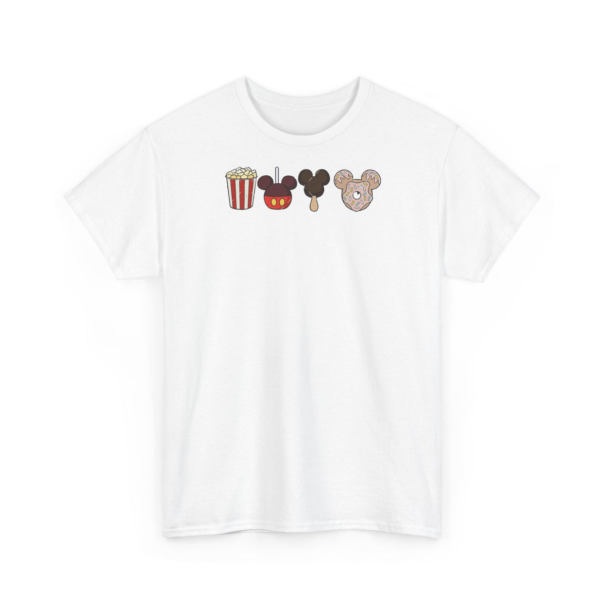 Disney snacks inspired Unisex Heavy Cotton Tee