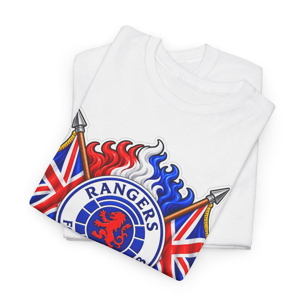 Rangers Football Club Tee — "We Are The People" Crest Cotton T-Shirt