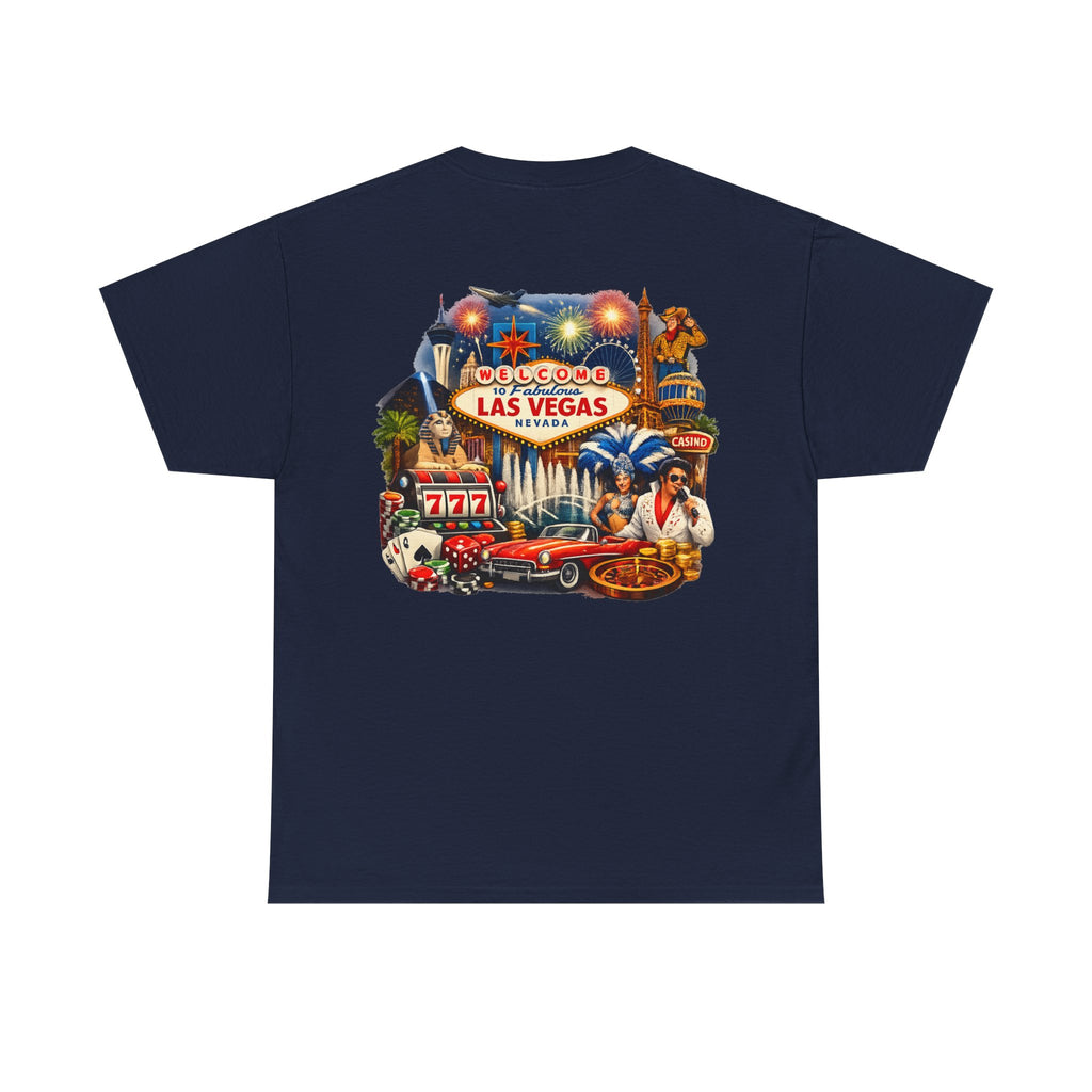Las Vegas Vintage Collage T‑Shirt