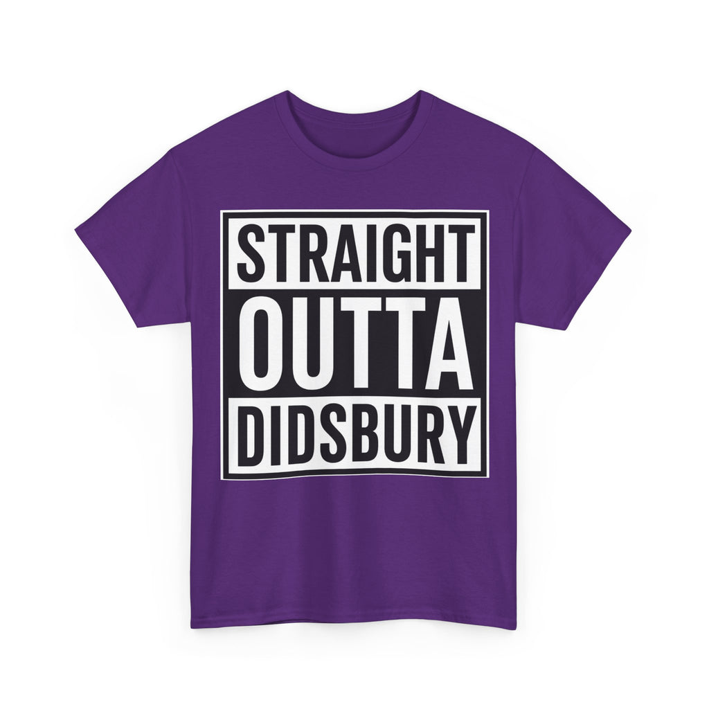 Straight Outta Didsbury T‑Shirt — Graphic City Pride Tee