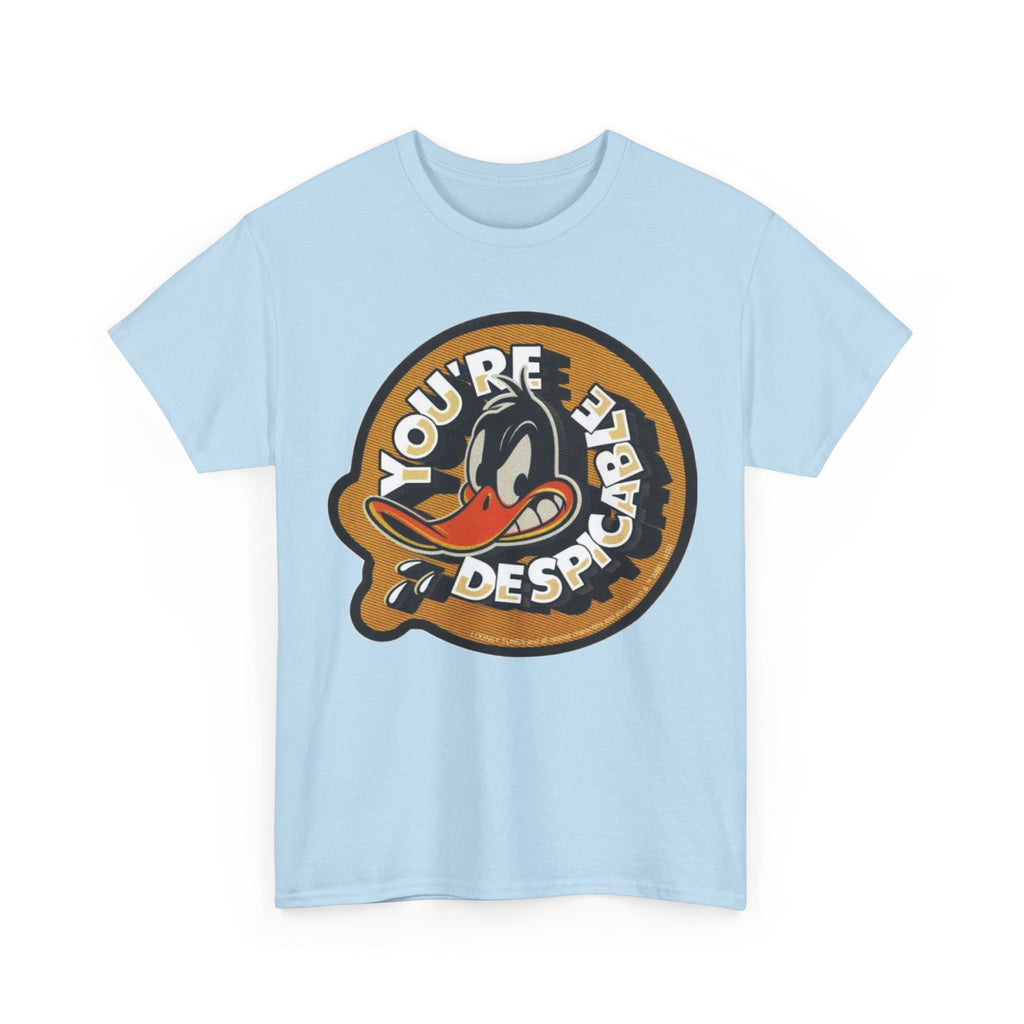 Vintage Daffy Duck Graphic Tee — “You're Despicable” Retro Cartoon Shirt