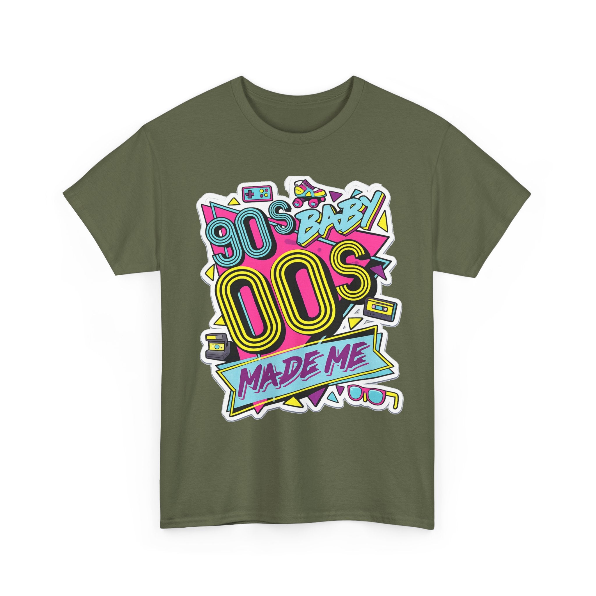90s Baby Tee – '00s Made Me' Retro Graphic T-Shirt