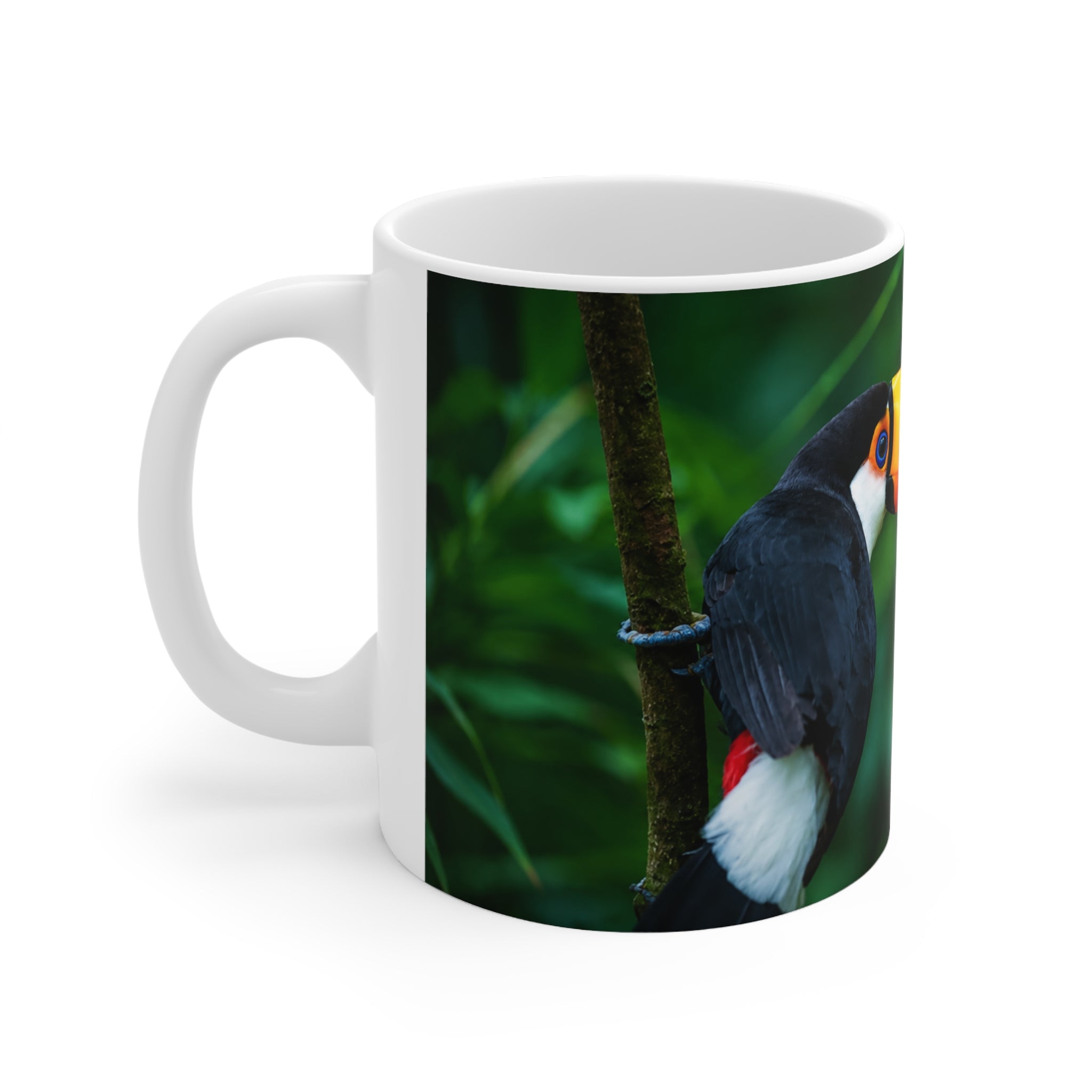 Toucan Photo Ceramic Coffee Mug – Tropical Bird 11oz & 15oz