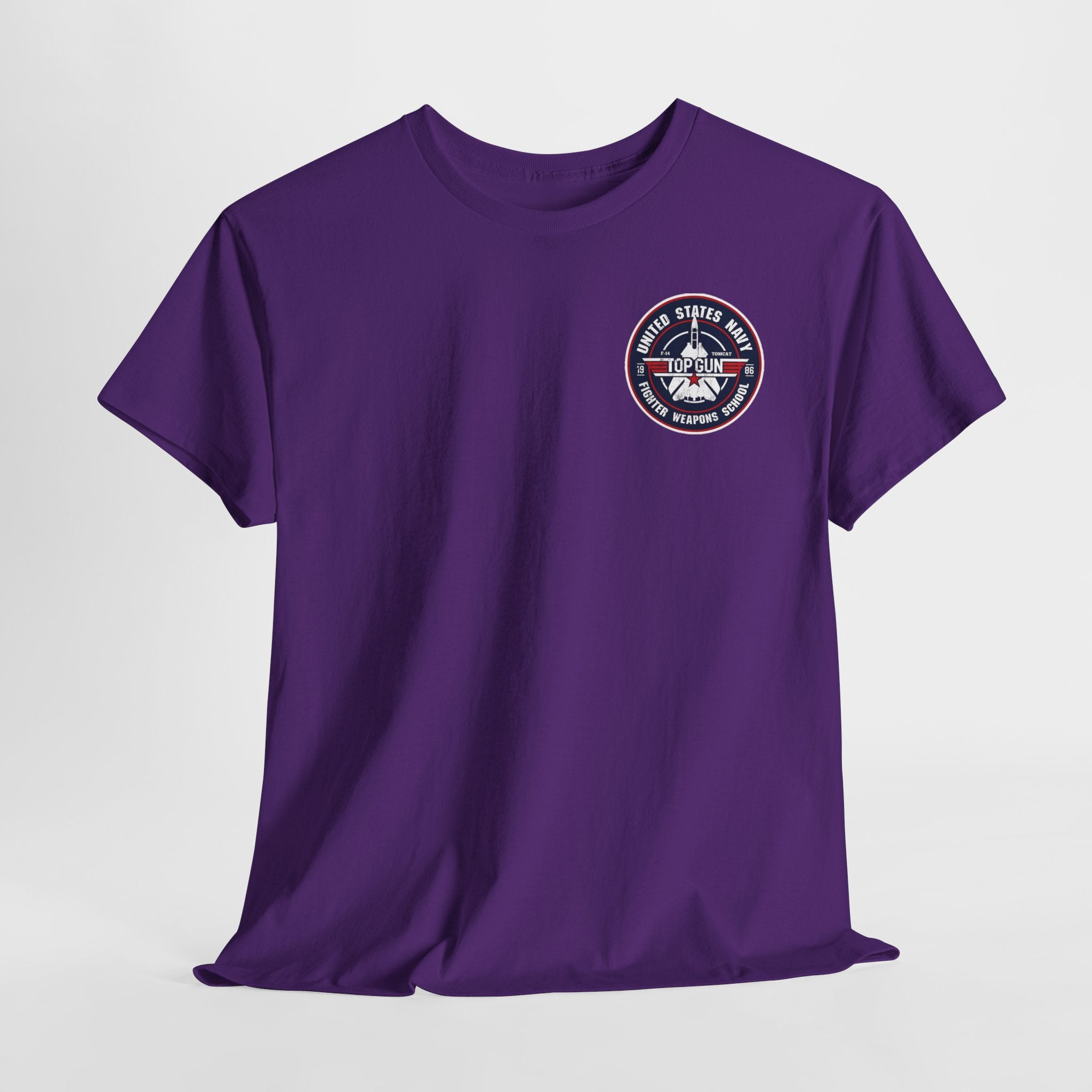US Navy Top Gun School T-Shirt — 'High Speed' Vintage Cotton T-Shirt
