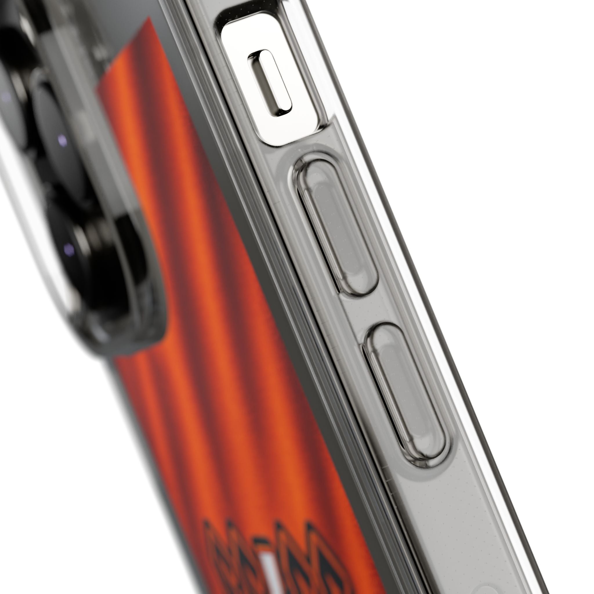 Salford CIty Inspired Phone Case — 'SCFC Back in Orange' Clear Protective Cover
