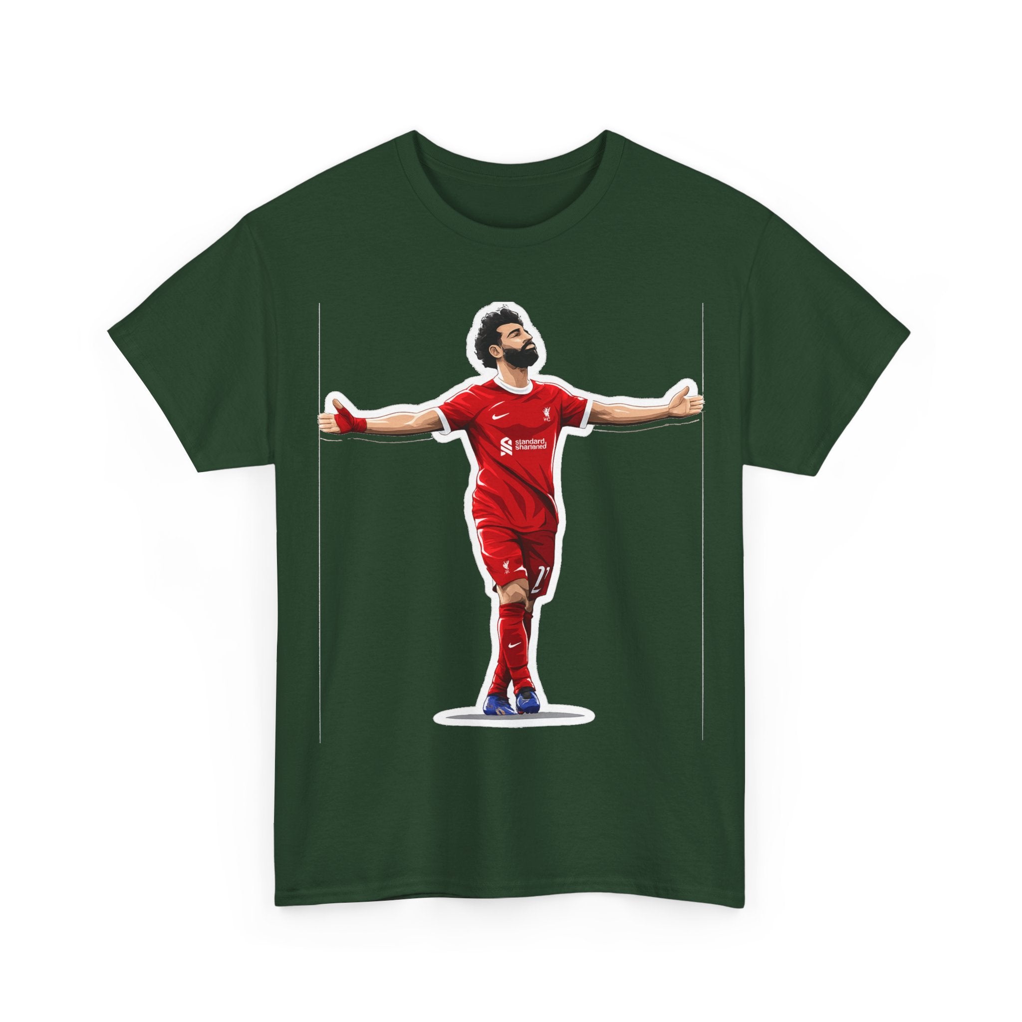Mo Salah Celebration Tee — Liverpool Graphic T-Shirt