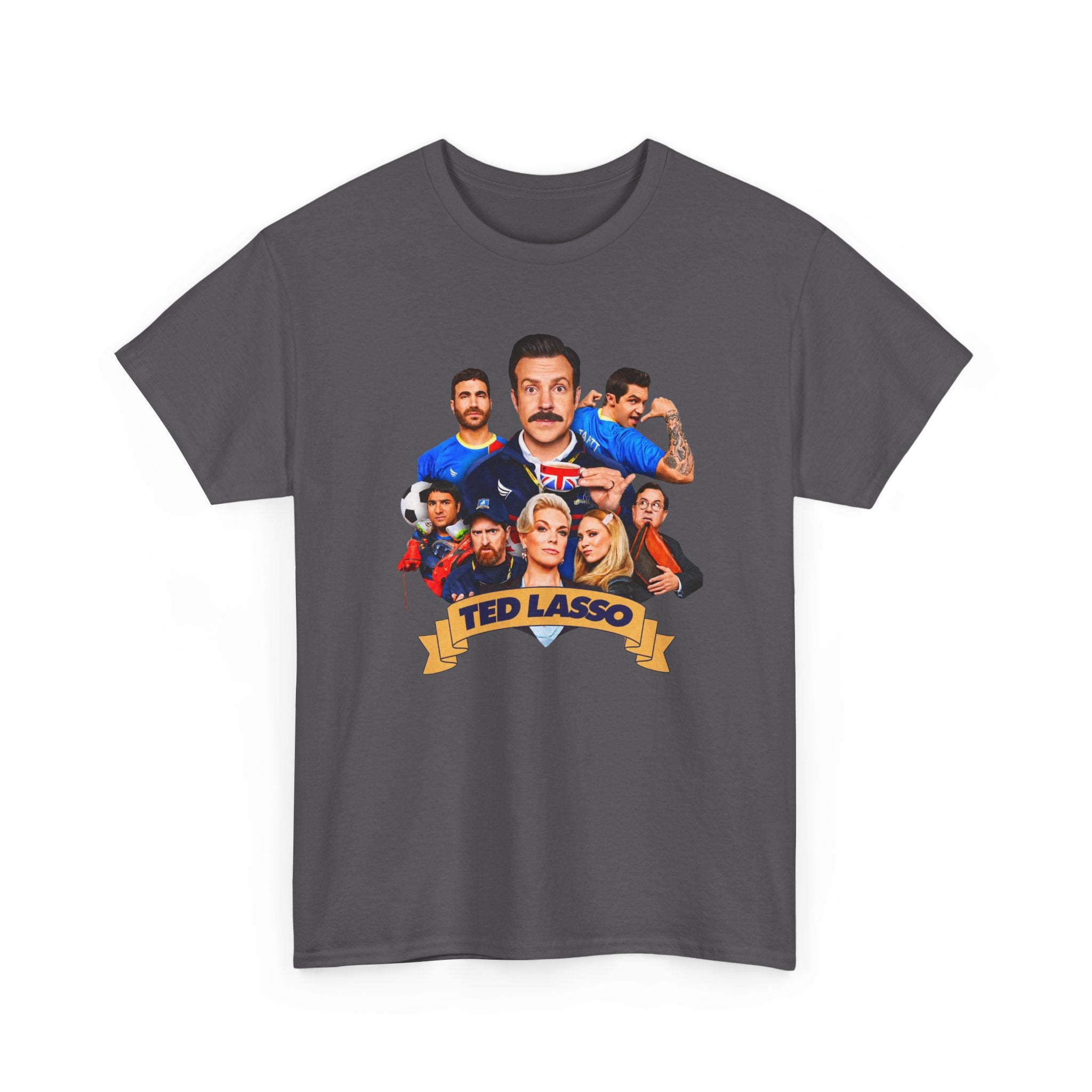 Ted Lasso Inspired Cast Graphic Tee — TV Show Fan Shirt