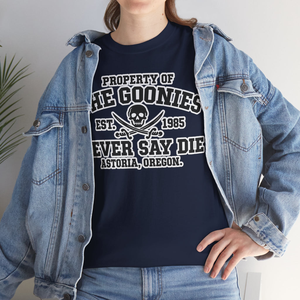 The Goonies "Never Say Die" Tee - Vintage Astoria Oregon Movie T-Shirt