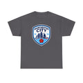 Manchester City Inspired Crest Cotton T-Shirt