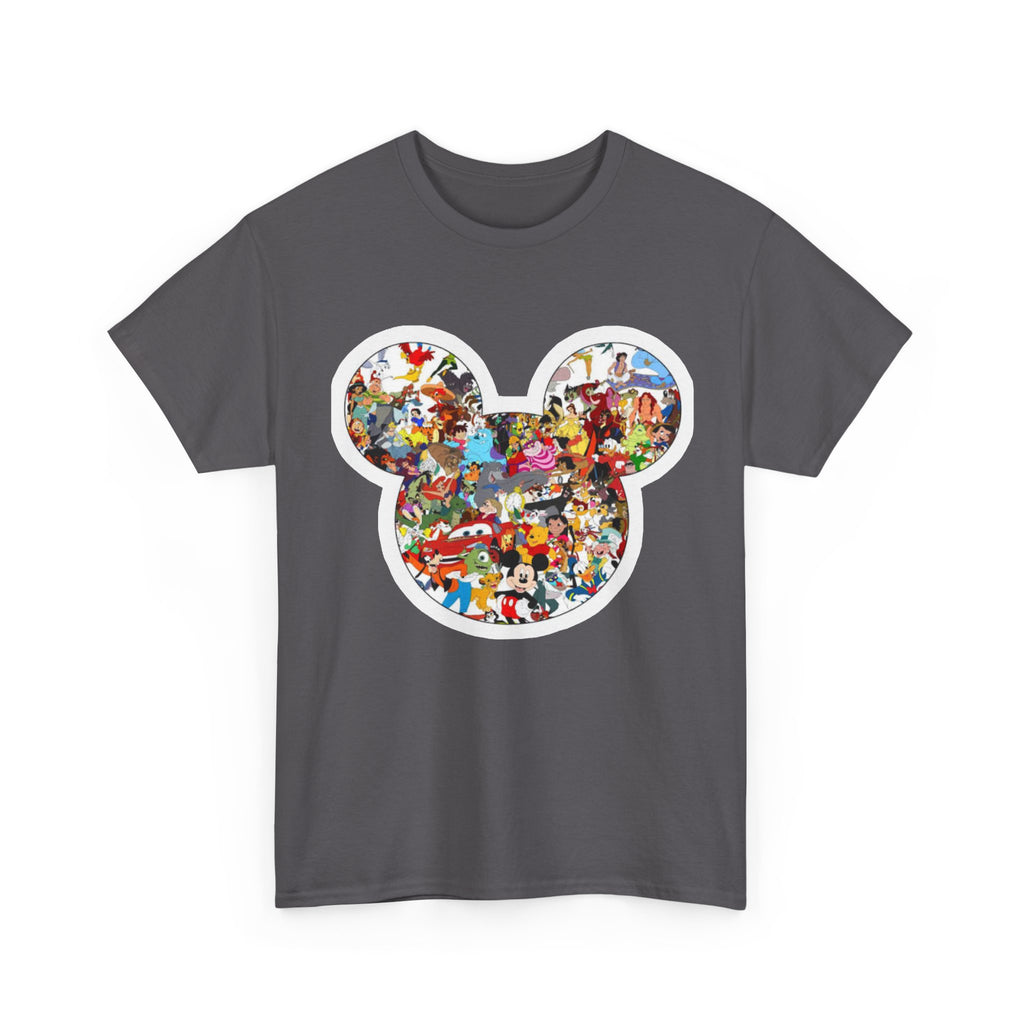 Mickey Collage T-Shirt — Vintage Disney Characters Graphic Tee