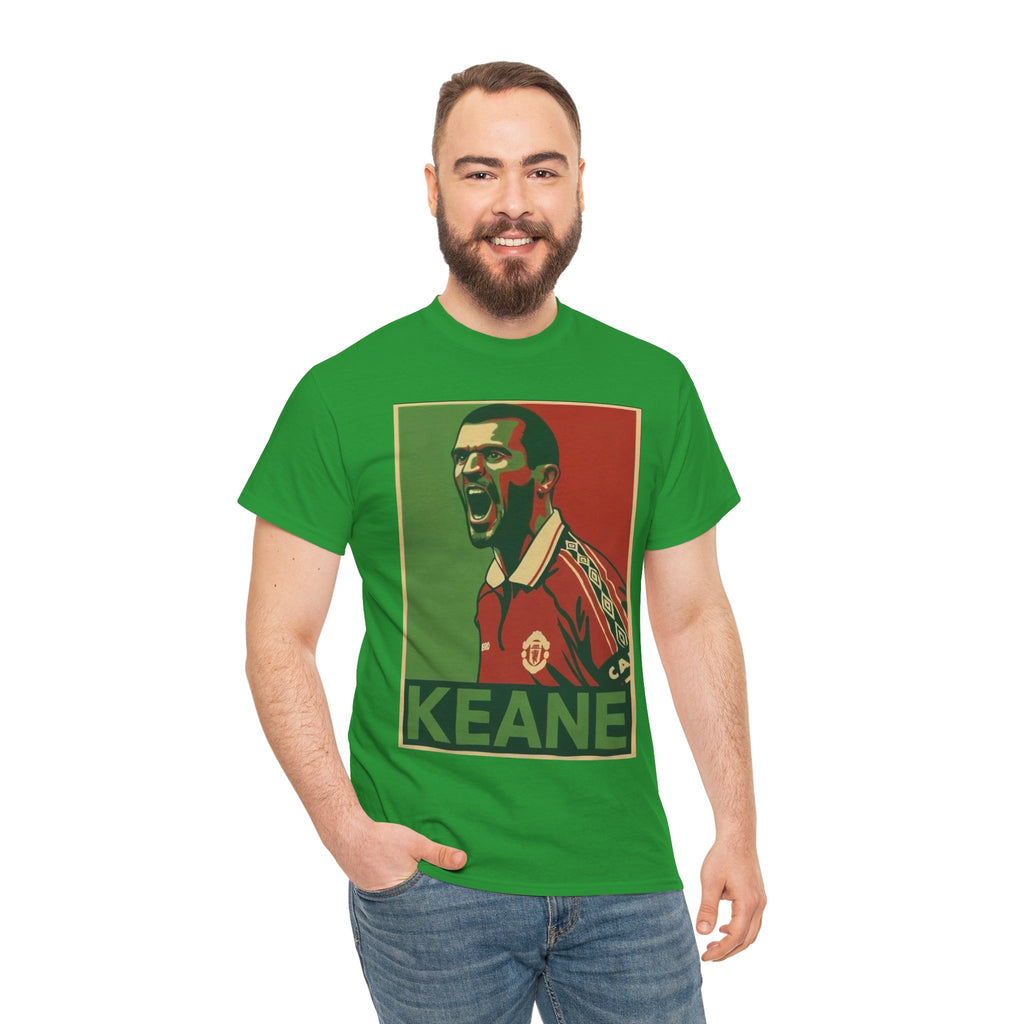 Roy Keane Manchester United Legend Retro Football Tee