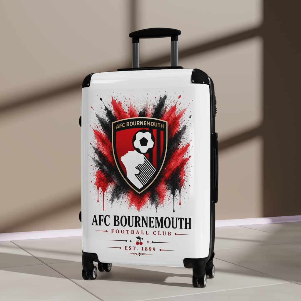 AFC Bournemouth Suitcase – Football Club Crest Cabin Luggage