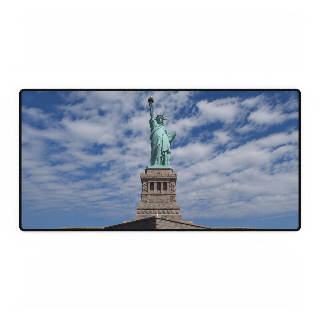 Liberty View Desk Mat — Statue of Liberty Mousepad/Workspace Mat