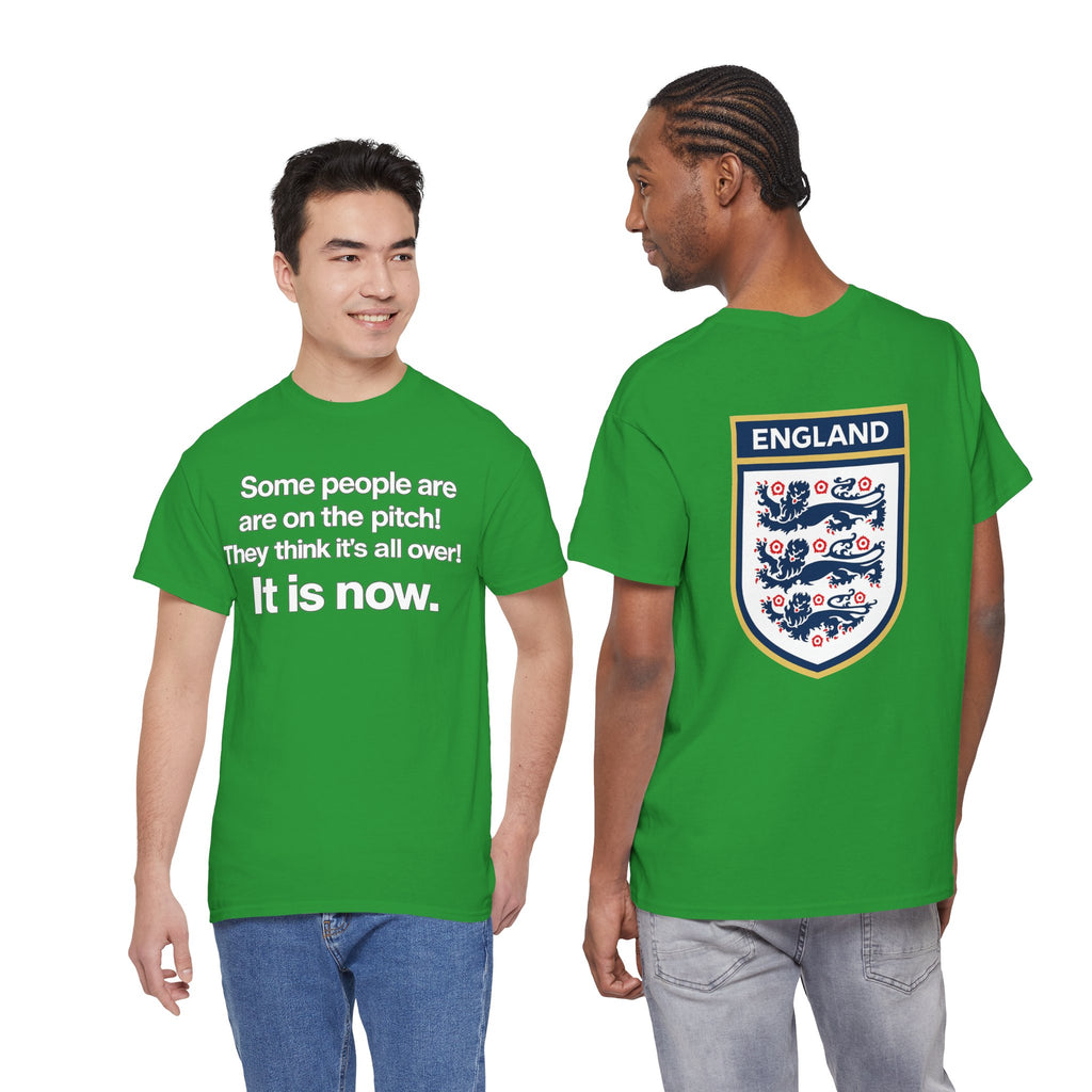 Some people are on the pitch - England 1966 T-Shirt — Bold Motivational Quote Tee