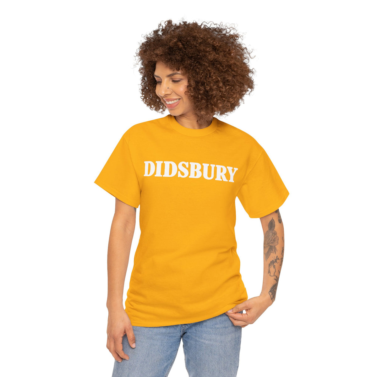 Didsbury Classic Logo Cotton T-Shirt / Tee