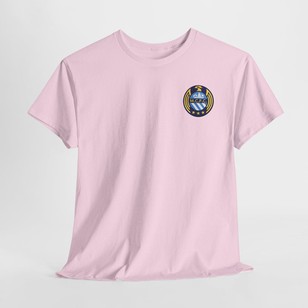 MCFC Unofficial Crest / Badge Tee — Nautical Compass Emblem Shirt