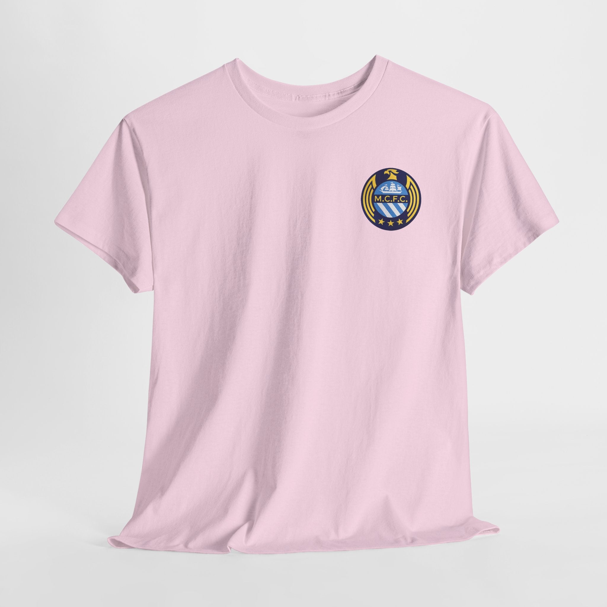MCFC Unofficial Crest / Badge Tee — Nautical Compass Emblem Shirt