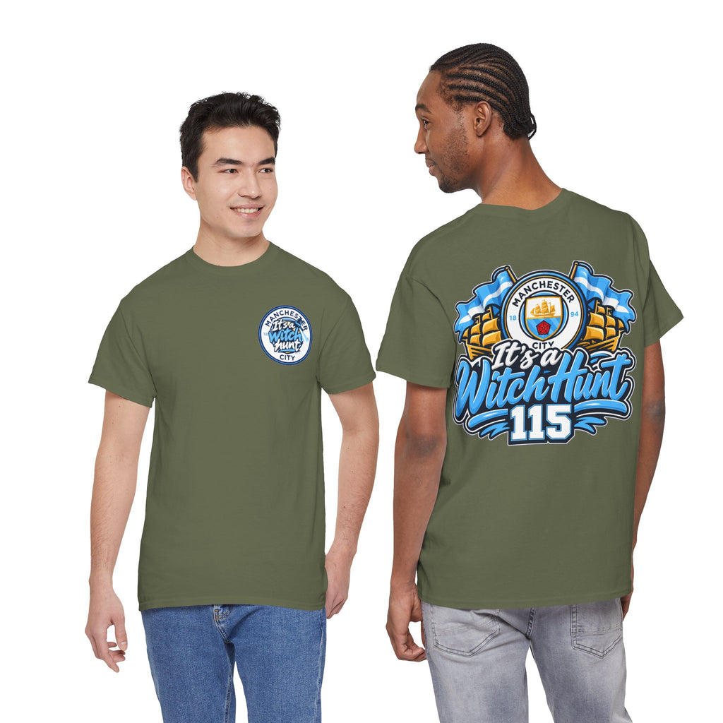Manchester City It's a Witch Hunt 115 Cotton T-Shirt
