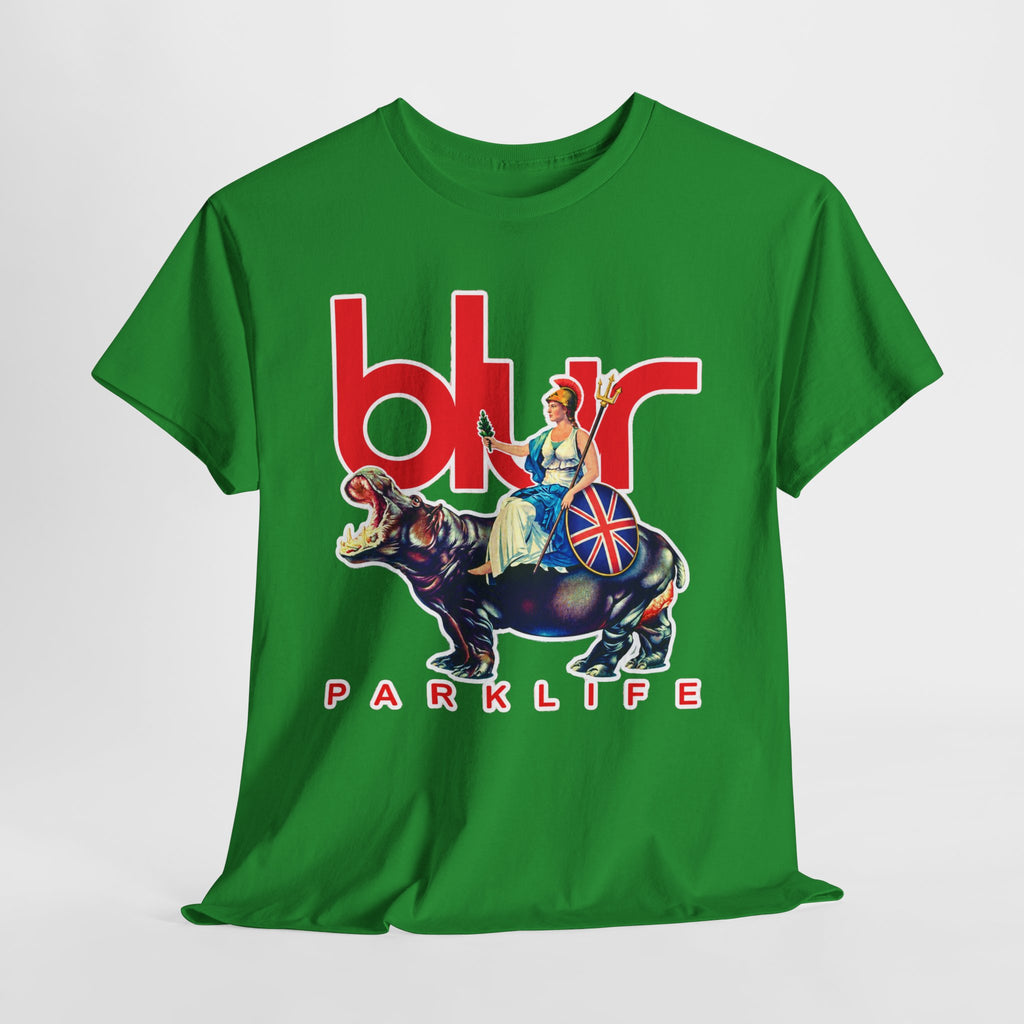 Blur PARKLIFE British Bulldog Graphic Cotton T-Shirt