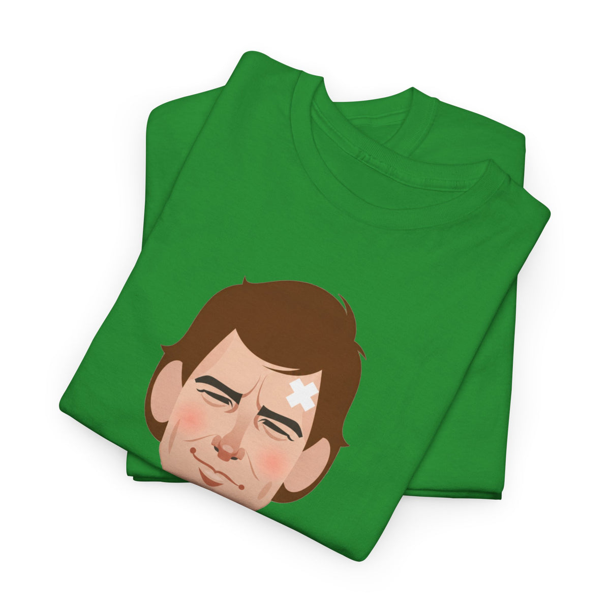 Bryan Robson Manchester United Legend Portrait Cotton T-Shirt
