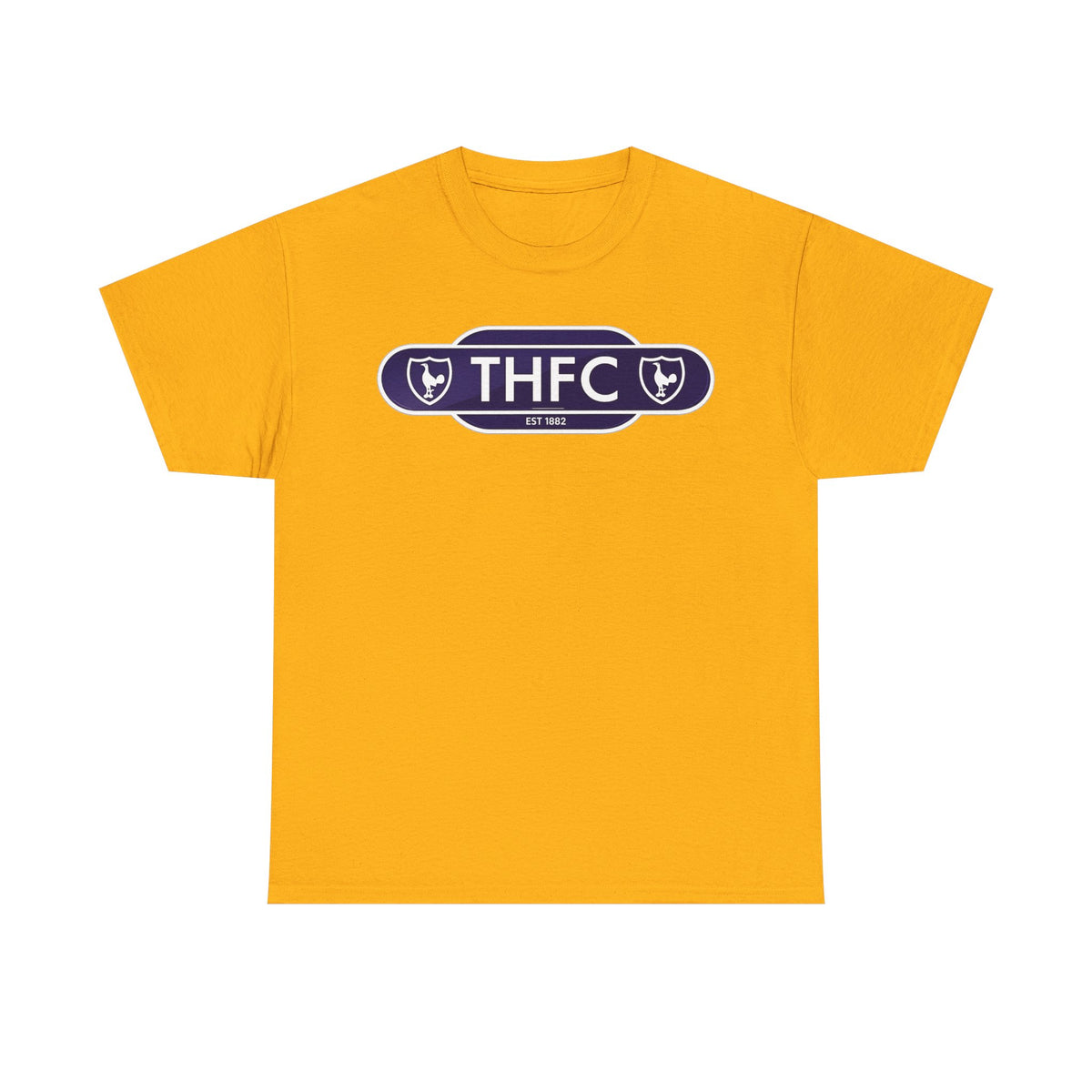 THFC Tottenham Hotspur Railway Sign T‑Shirt — Retro Football Club Tee