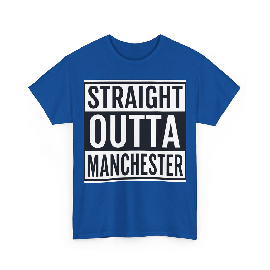 Straight Outta Manchester T-Shirt — Bold City Pride Tee