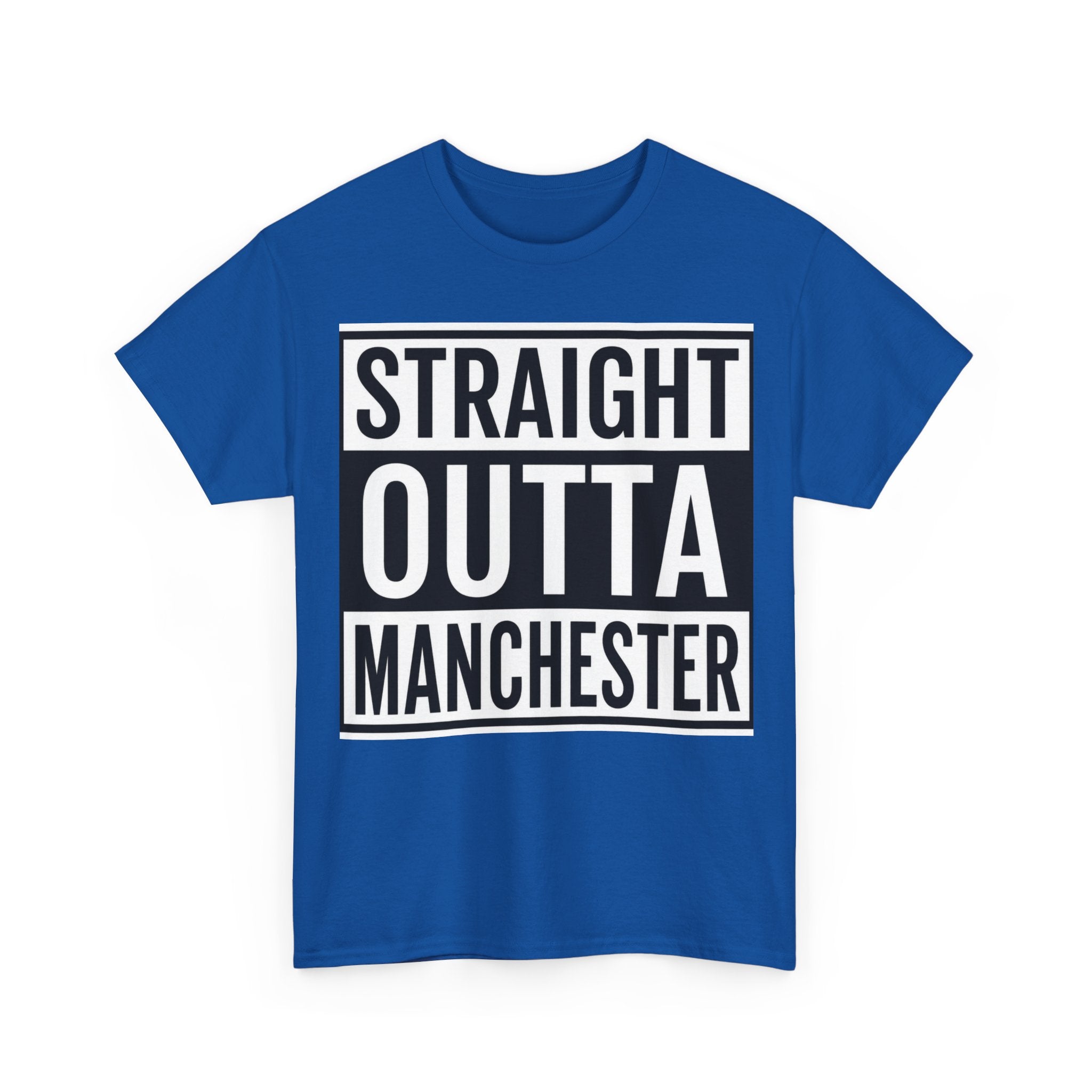 Straight Outta Manchester T-Shirt — Bold City Pride Tee