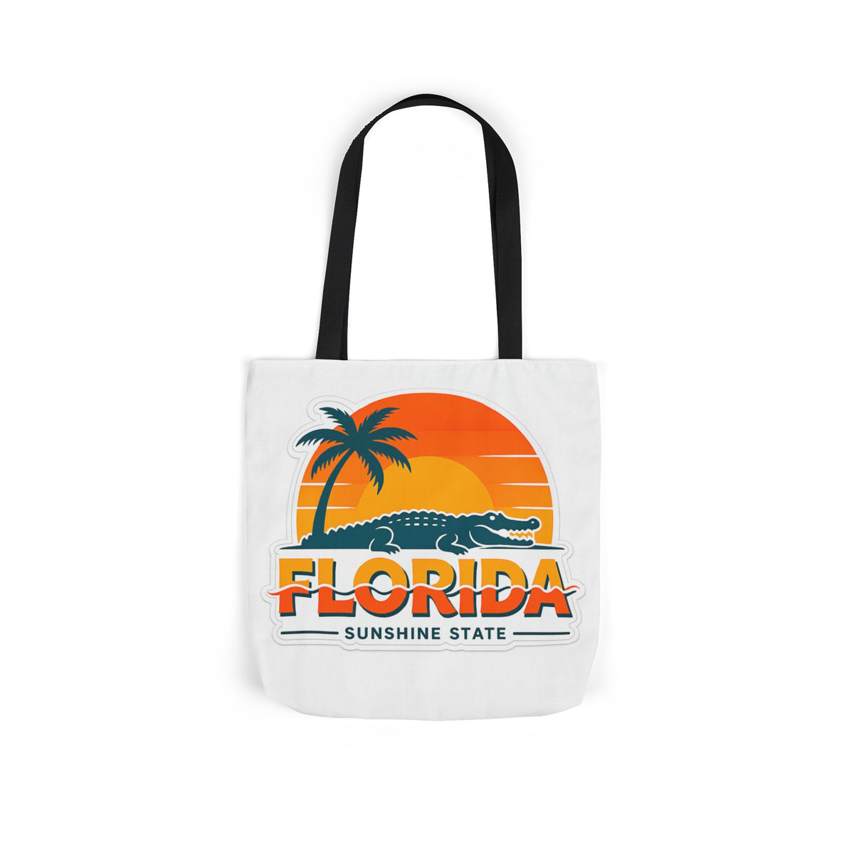 Florida Sunshine State Canvas Tote