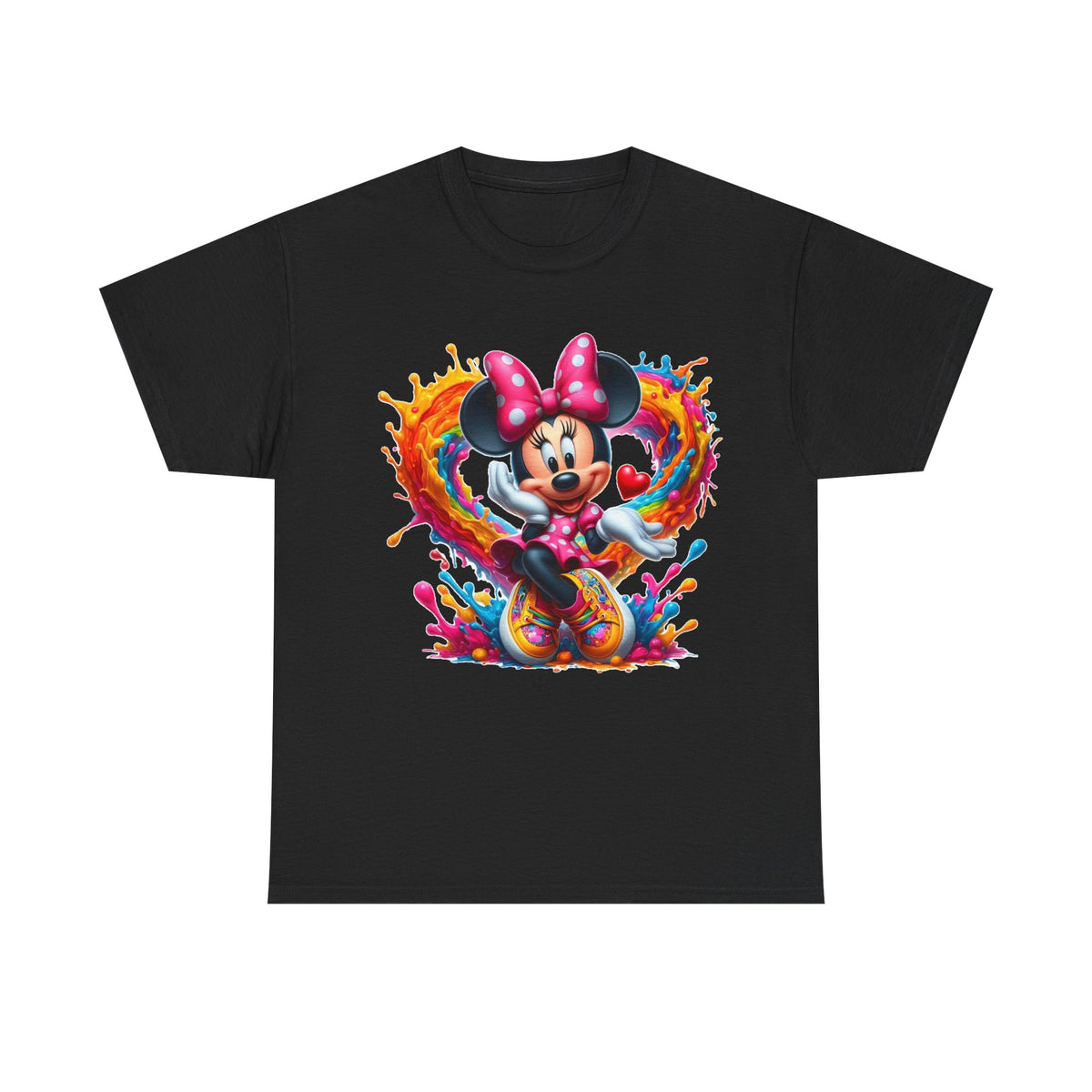 Minnie Mouse Unofficial Color Splash T‑Shirt