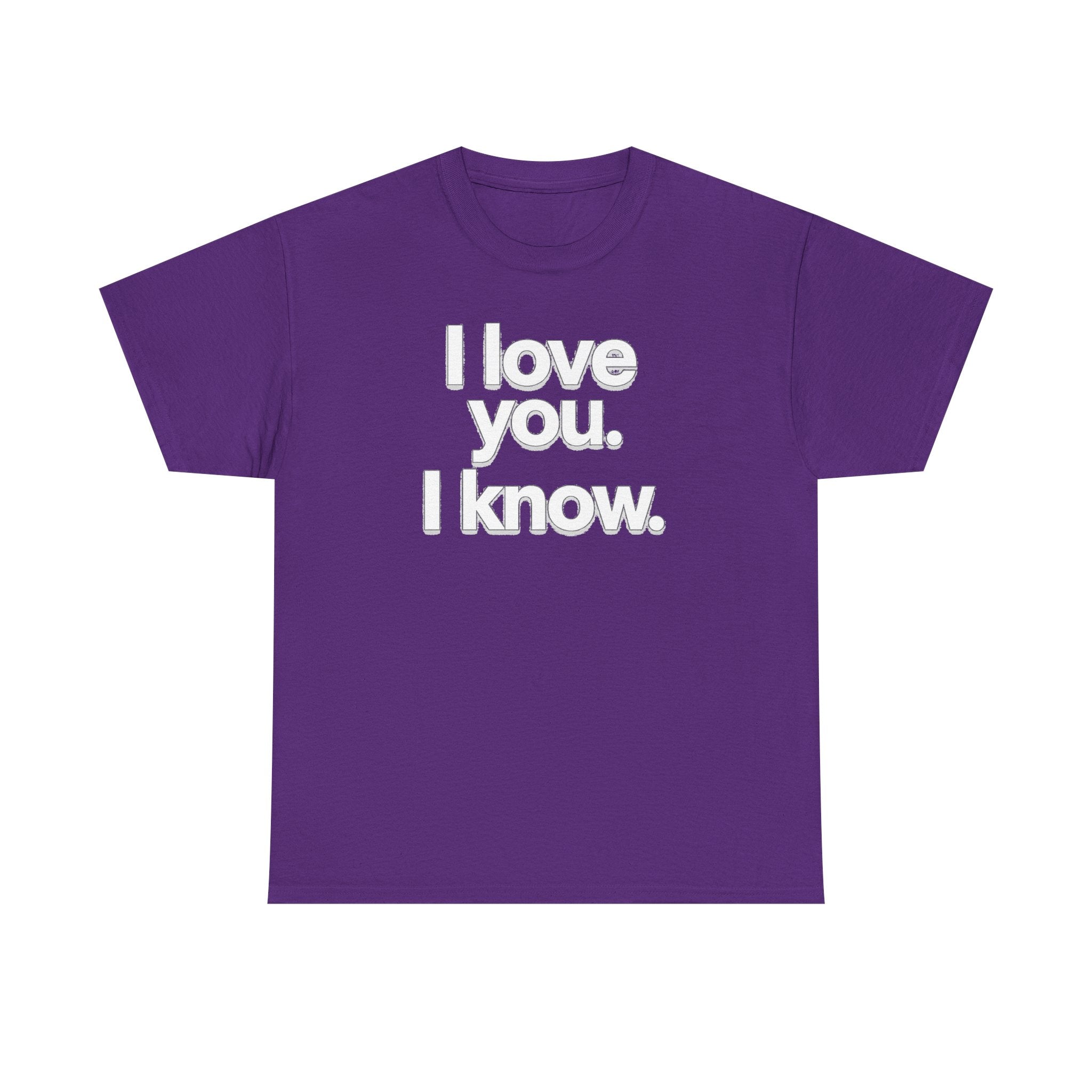 I Love You I Know Saying T‑Shirt from Star Wars