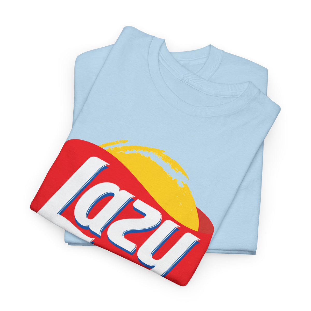 Lazy Logo T‑Shirt — Retro Snack-Inspired Graphic Tee