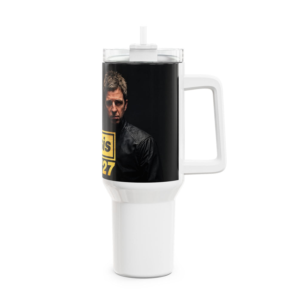 Oasis Live '27' Inspired Band Design 40oz Concert Tumbler
