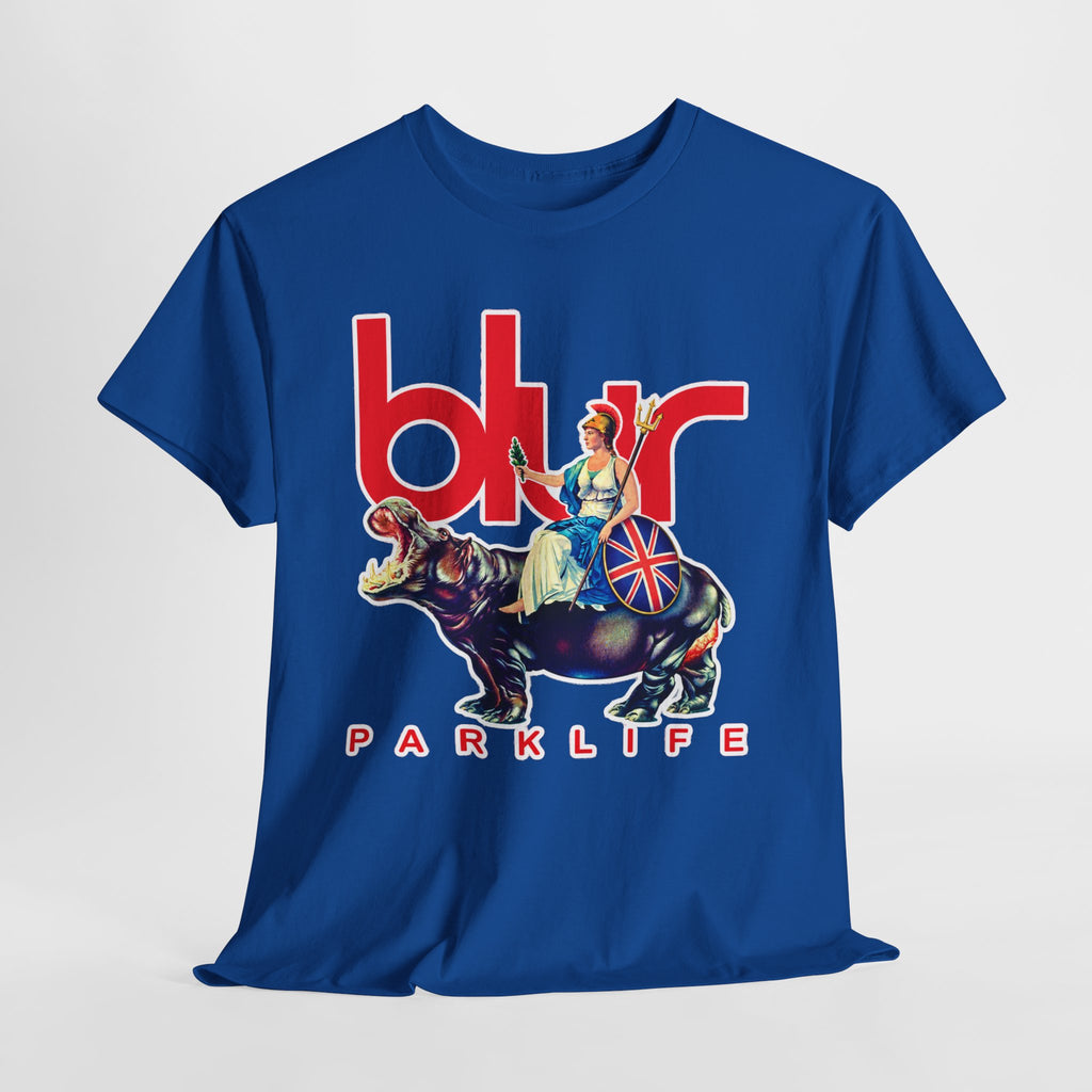 Blur PARKLIFE British Bulldog Graphic Cotton T-Shirt