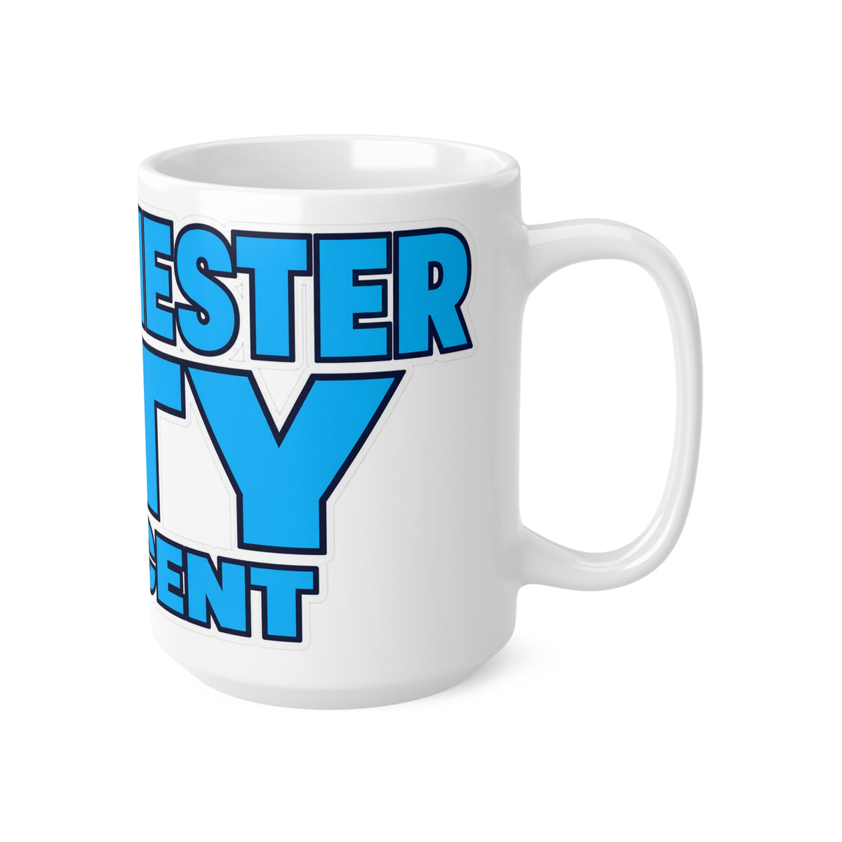 Manchester City Innocent Bold Logo Coffee Mug (11oz/15oz)