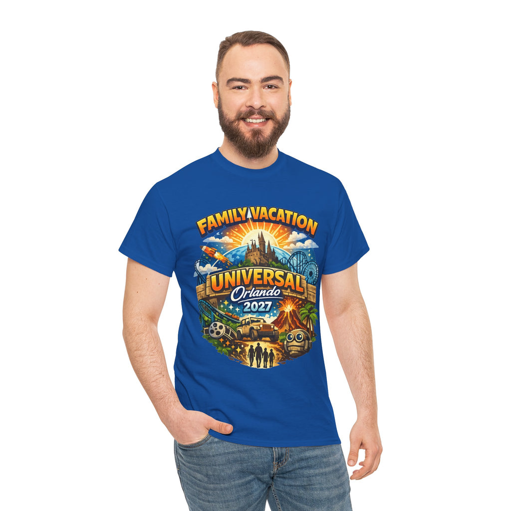 Universal Orlando 2027 Family Vacation T-Shirt