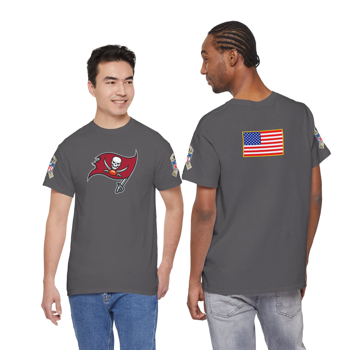 Tampa Bay Buccaneers inspired Unisex Heavy Cotton Tee