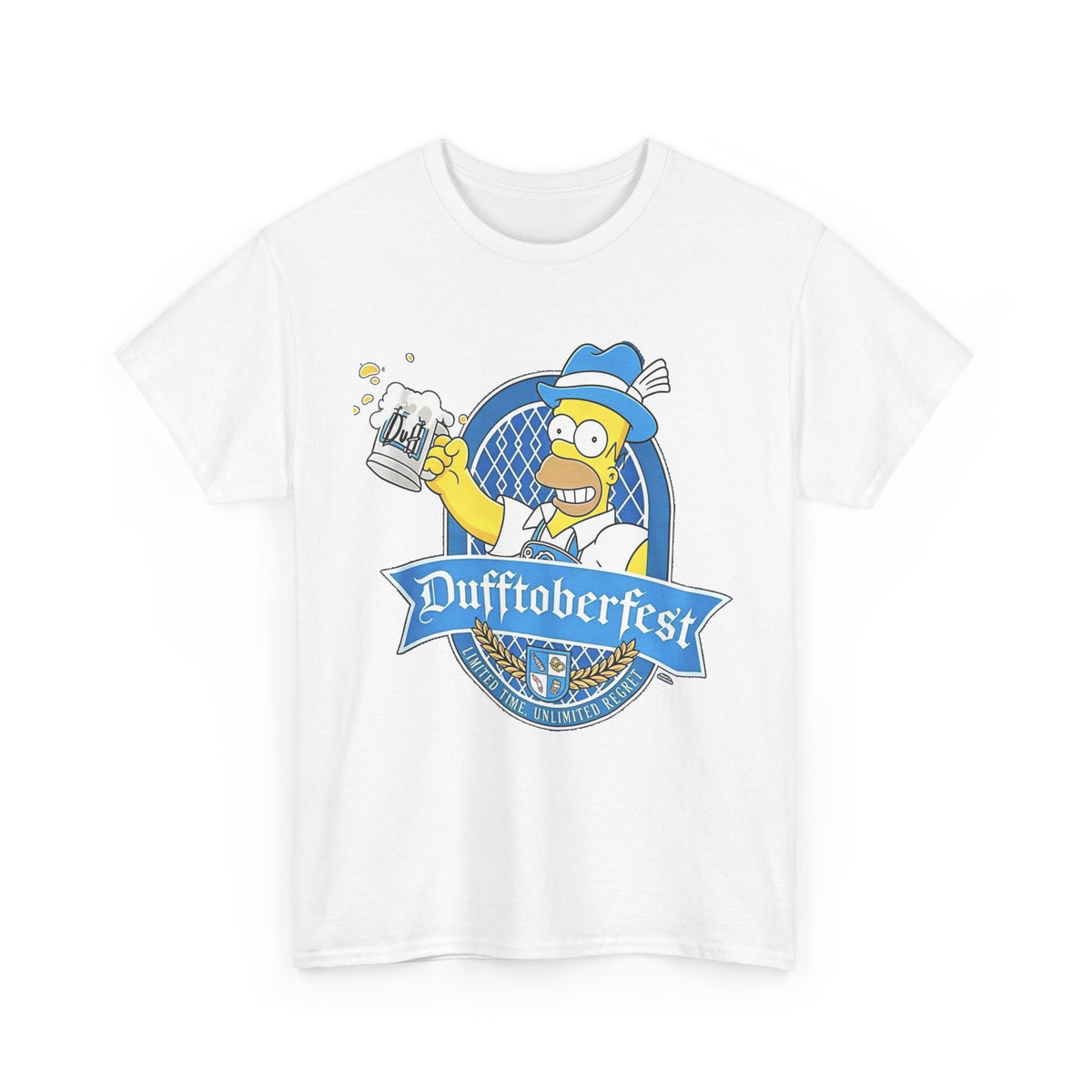 Dufftoberfest Beer Cotton T-Shirt / Tee