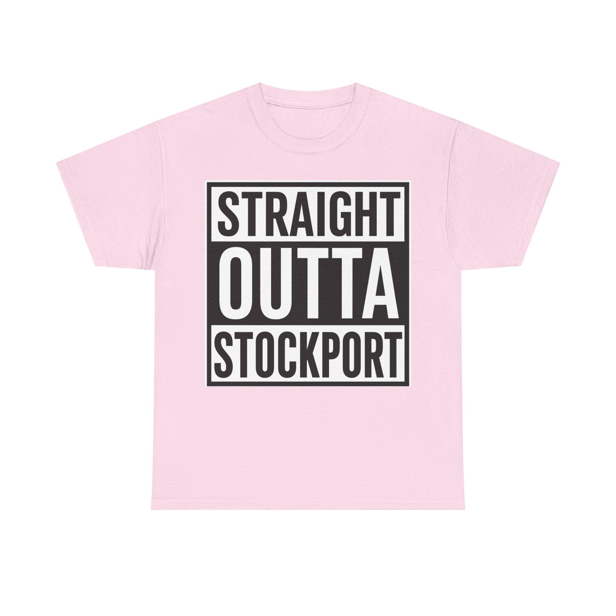 Straight Outta Stockport T-Shirt — Bold City Pride Tee