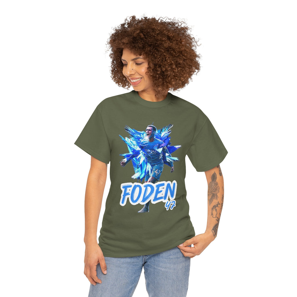 Phil Foden Manchester City T-Shirt - Foden 47 Football Jersey Shirt