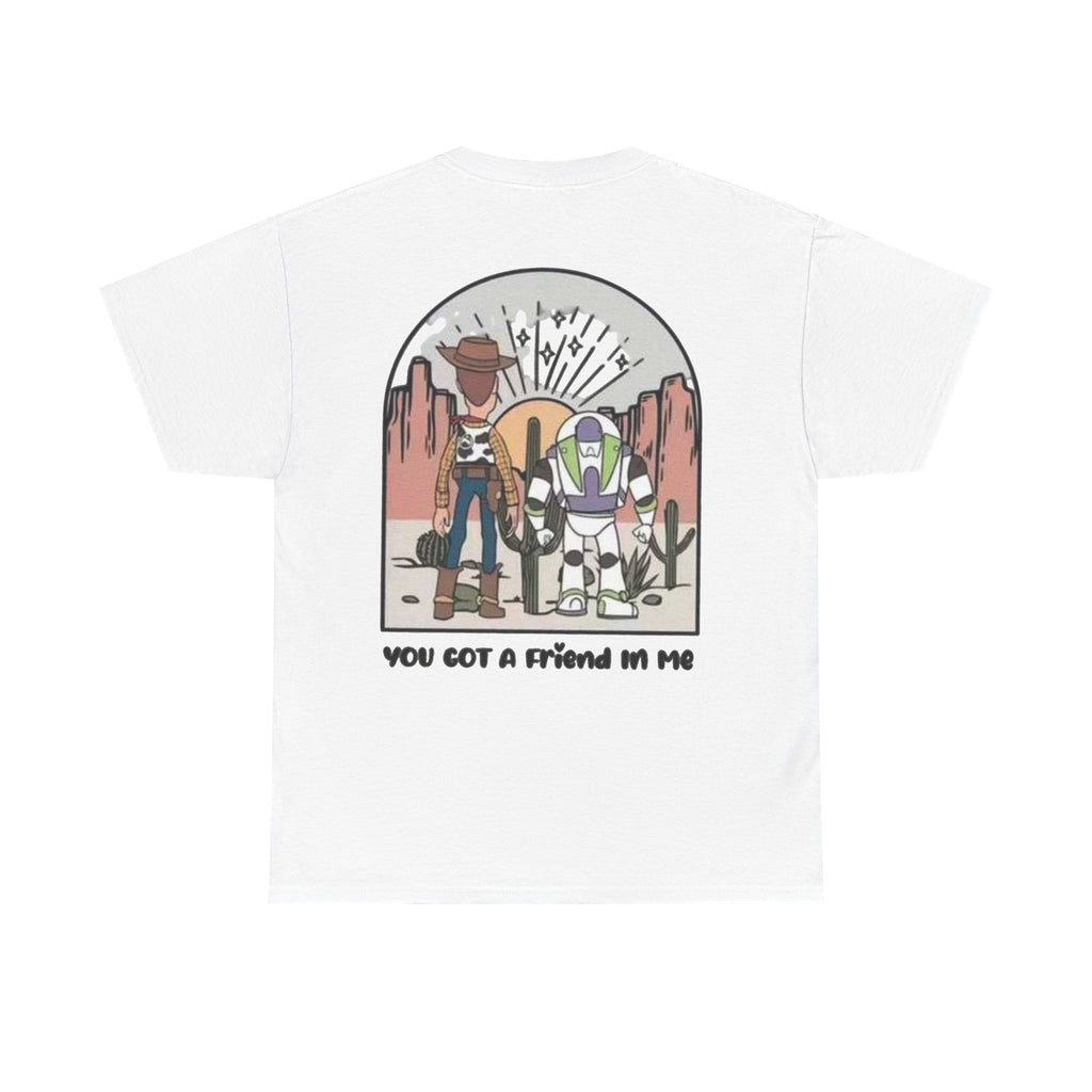 Toy Space Friends T‑Shirt — "You Got a Friend in Me" Graphic Tee
